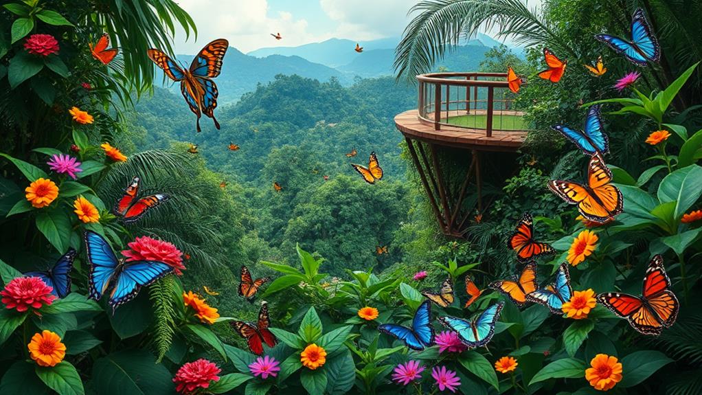 best butterfly viewing spots