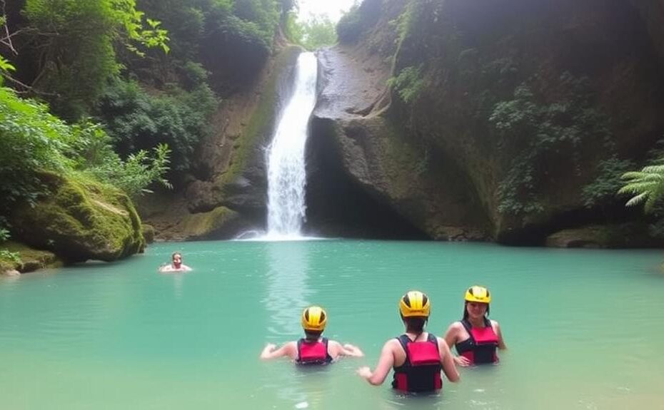 canyoneering at kawasan falls