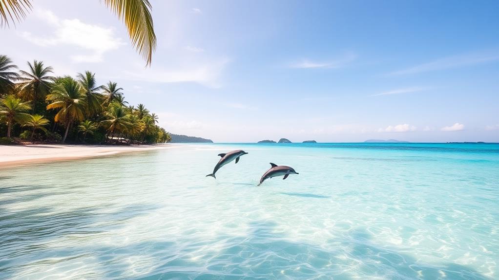 dolphin diving alona beach