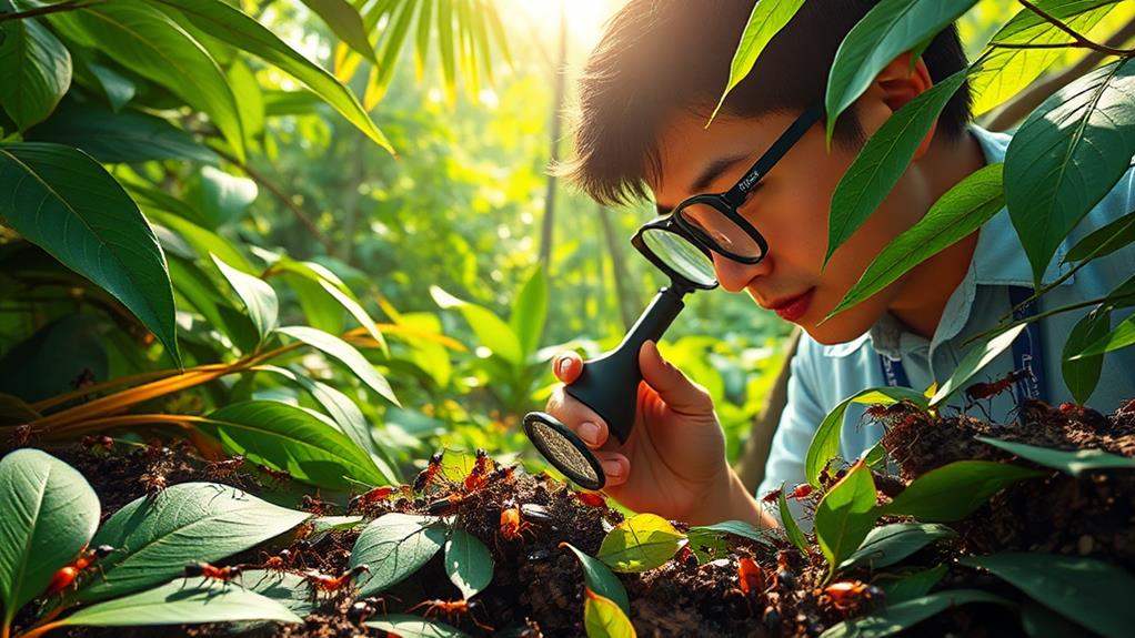 insect study research techniques