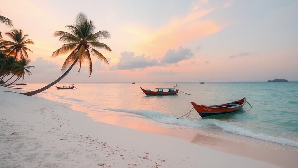 mangoes and pristine beaches