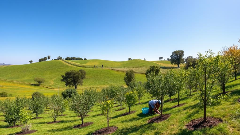 planting trees for tomorrow