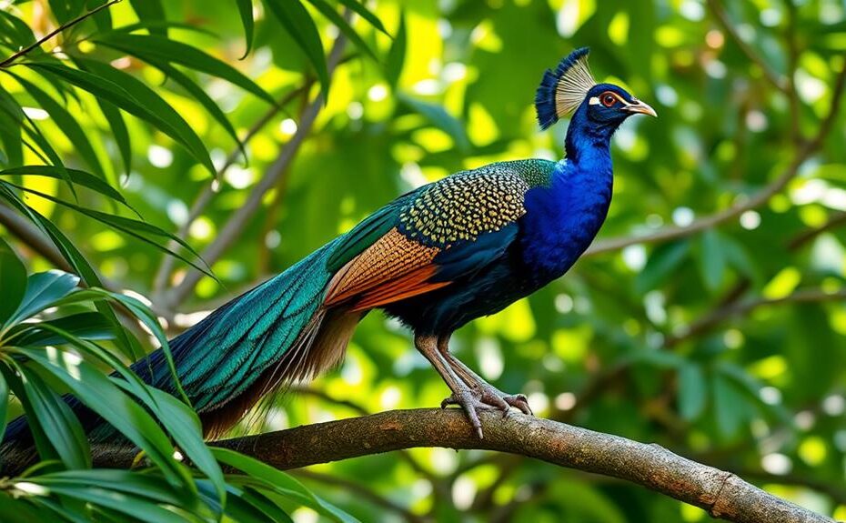 rare endangered palawan pheasant