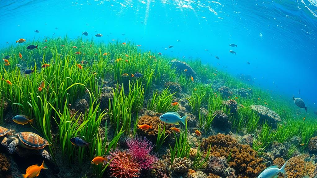 seagrass promotes marine biodiversity