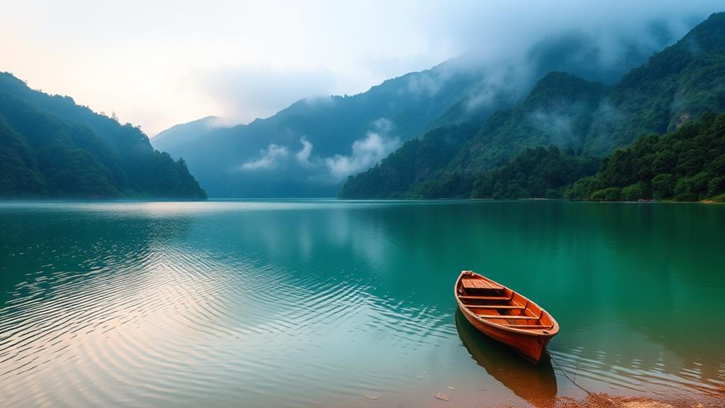 serene scenic lakes escape