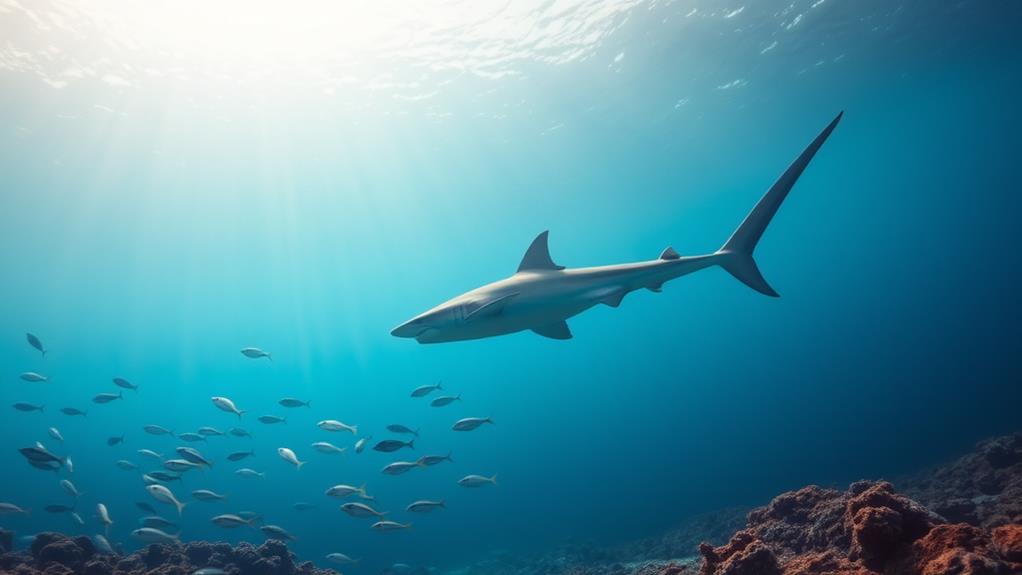 thresher shark diving destination