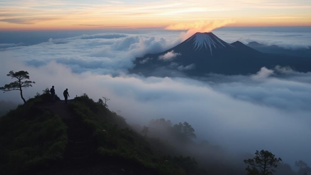 trekking mount kanlaon crater