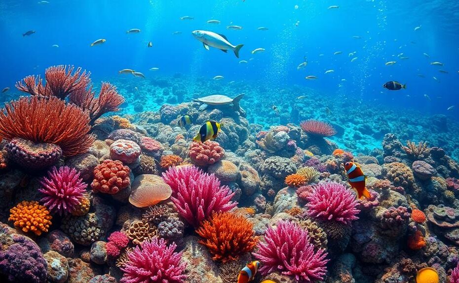 vibrant philippine coral ecosystem