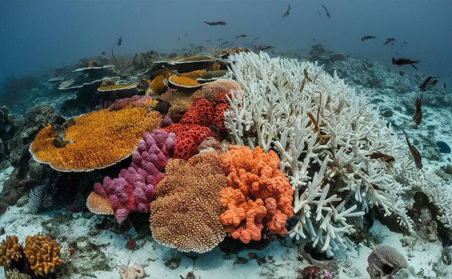 climate change affects coral reefs