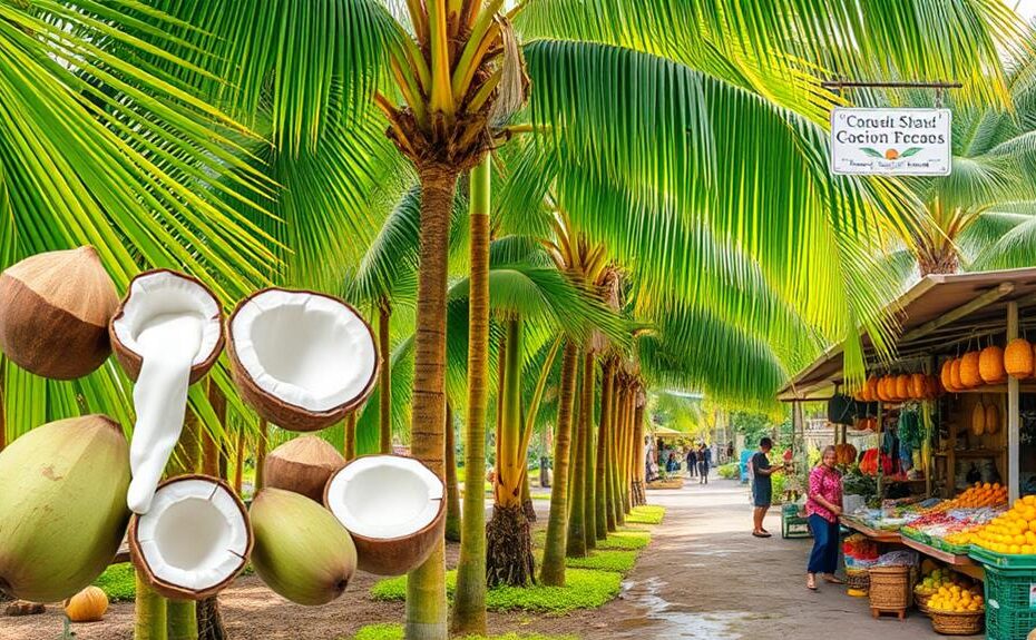 coconut products global market