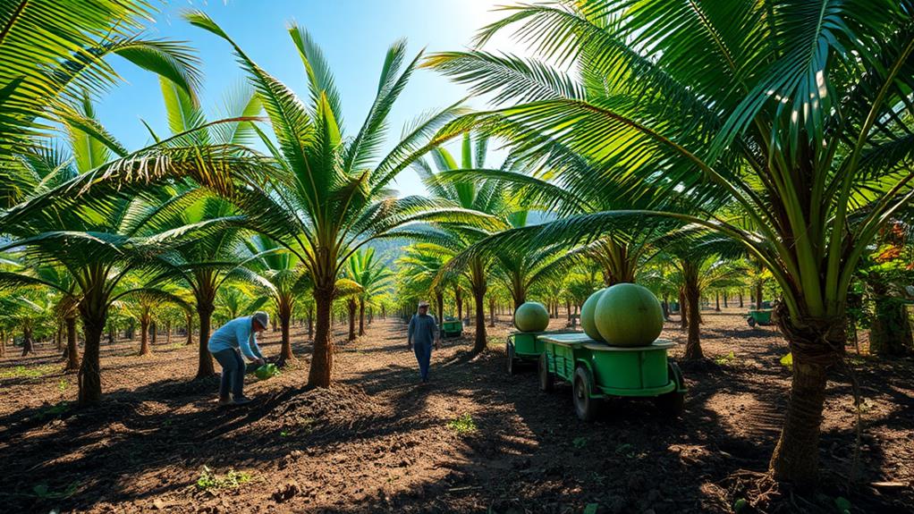 eco friendly coconut farming techniques