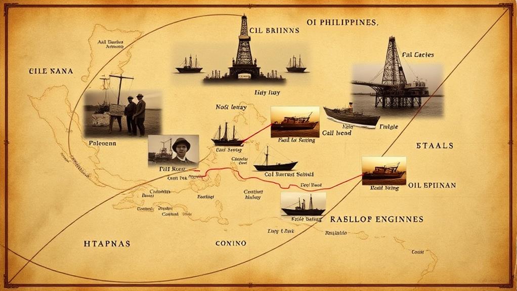 historical oil exploration timeline