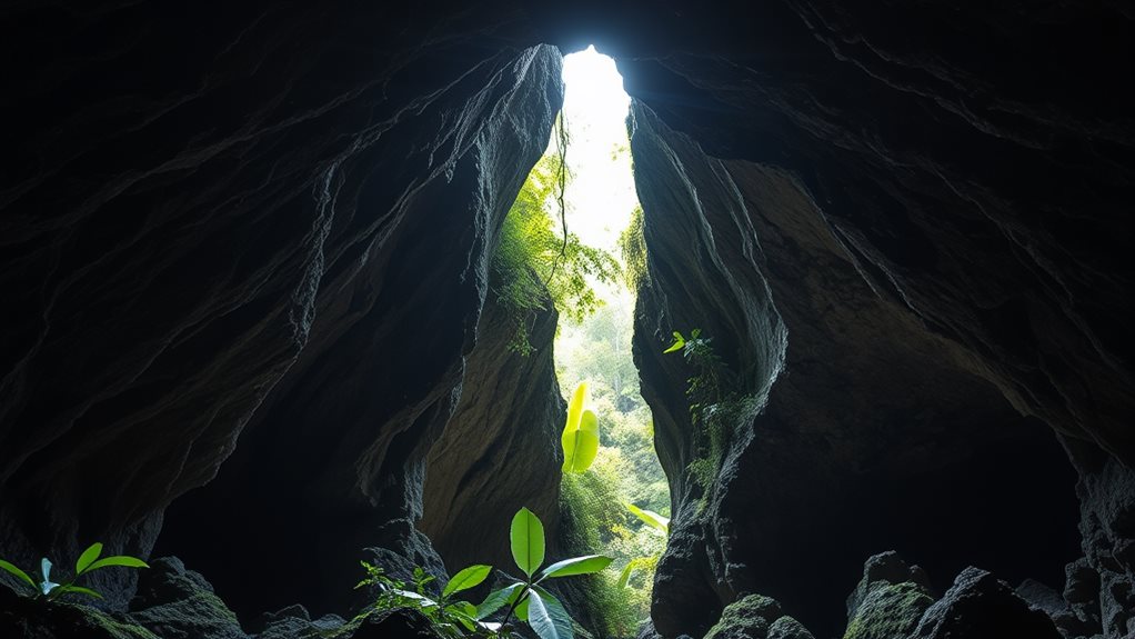 ancient cave entrance sites