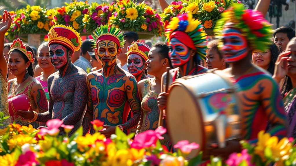 tacloban s tattooed festival celebration