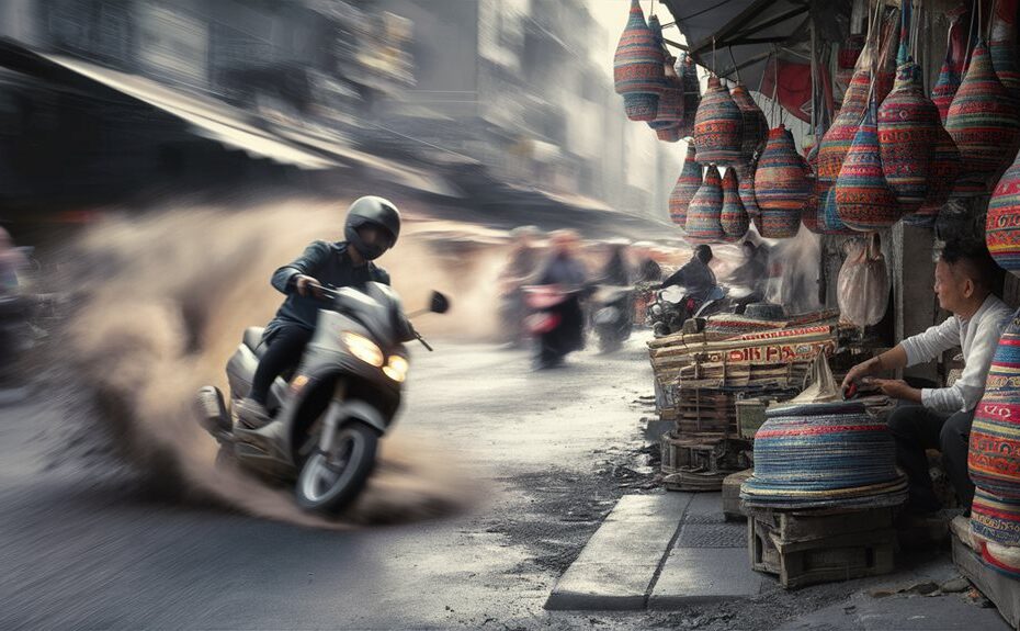 vibrant saigon scooter exploration