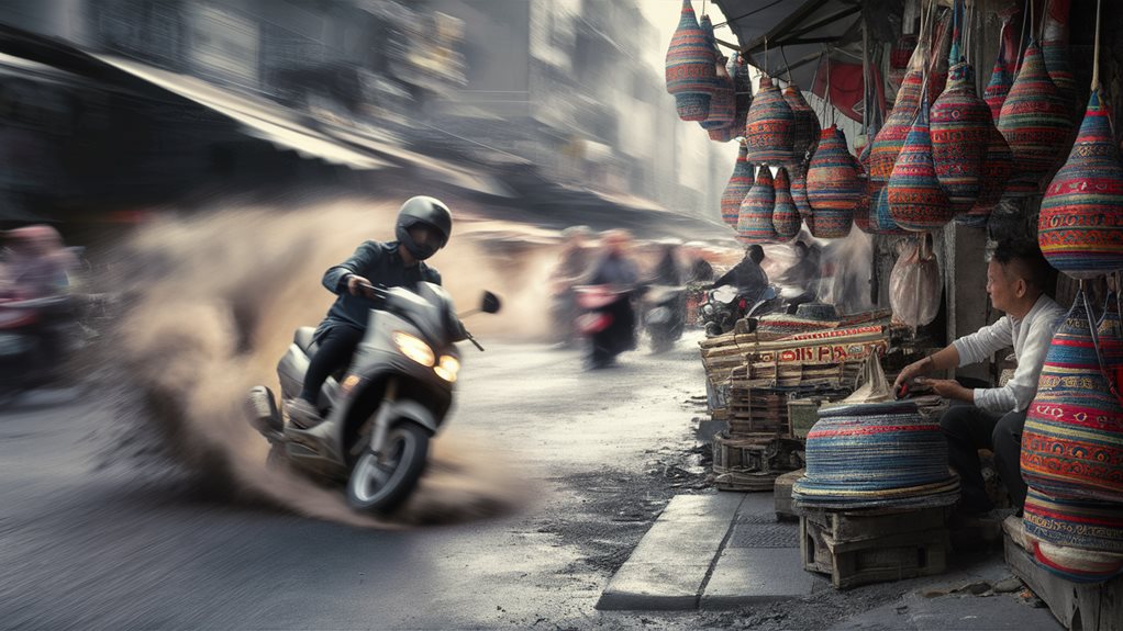 vibrant saigon scooter exploration