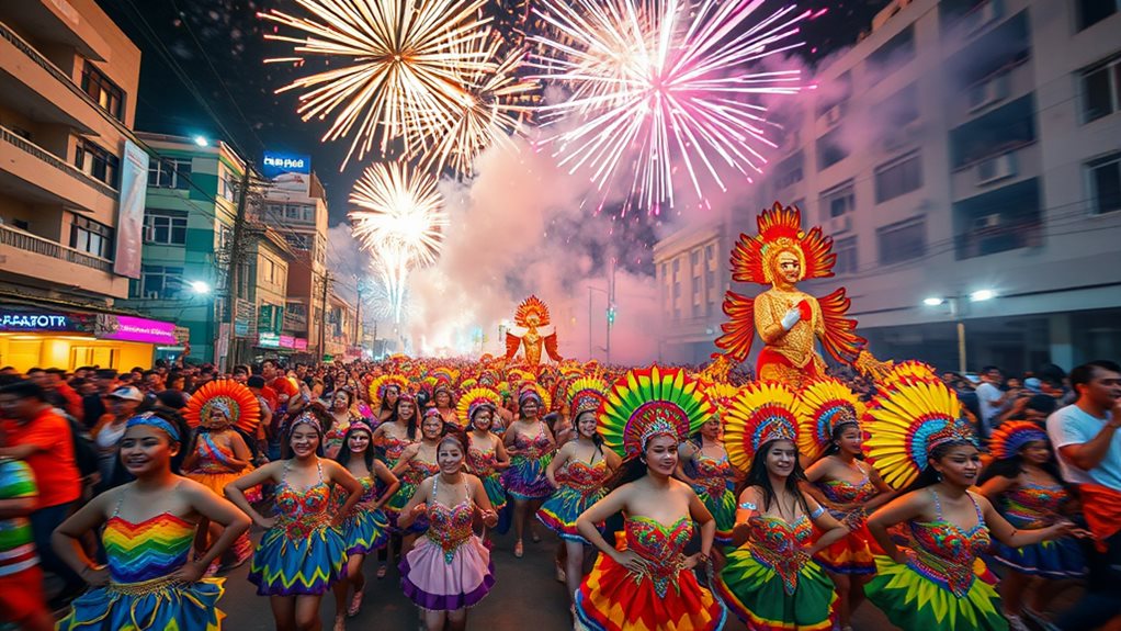 vibrant sinulog festival celebration