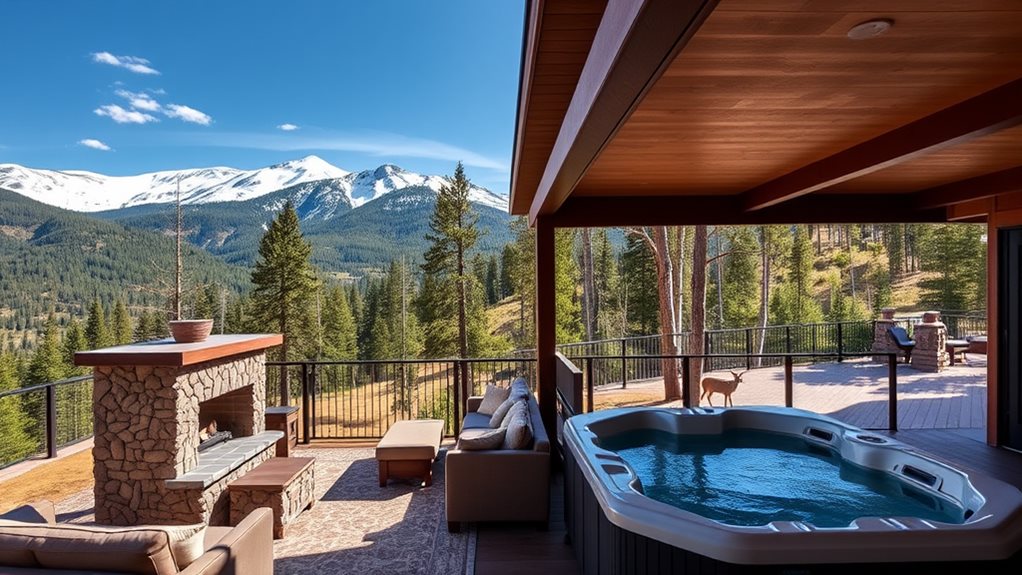 upscale mountaintop vacation rentals